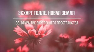 НОВАЯ ЗЕМЛЯ.  Часть 8. Экхарт Толле. Аудиокнига. Живой голос