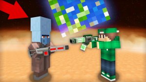 Я УСТРОИЛ ПЕРЕСТРЕЛКУ С ПРИШЕЛЬЦЕМ В КОСМОСЕ В МАЙНКРАФТ | Риколит Minecraft