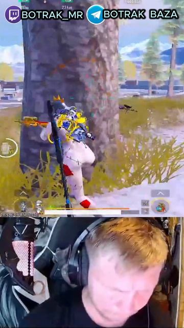ПОМОЕМУ МЫ СРАЖАЛИСЬ СО ВСЕМ СЕРВЕРОМ #shorts #botrak #metroroyale #pubgmobile #метророяль #пабг