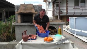 ШАШЛЫК ИЗ РЫБЫ НА МАНГАЛЕ. СЕМГА ПО-КАВКАЗСКИ