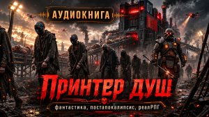 АУДИОКНИГА «ПРИНТЕР ДУШ» ФАНТАСТИКА, ПОСТАПОКАЛИПСИС, РЕАЛРПГ