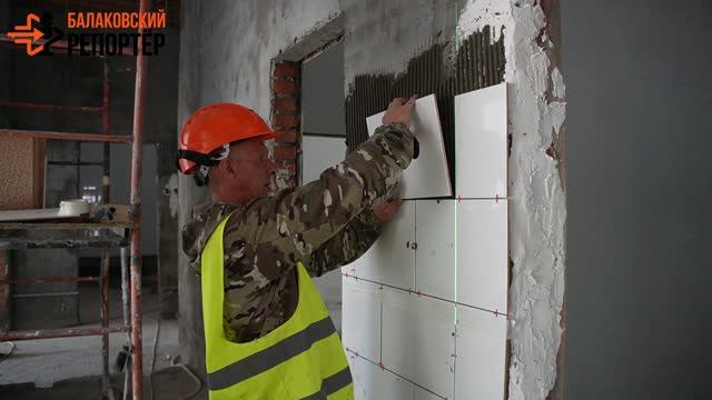 Ремонт пищеблока в Балаковской городской клинической больнице выходит на финишную прямую