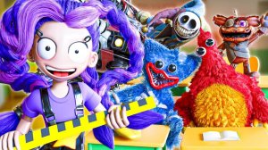 ЛИЛИ И ХАГГИ ВАГГИ В ШКОЛЕ?! Poppy Playtime 5 анимация
