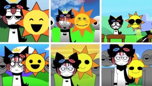 Incredibox - Sprunki но ТОЛЬКО ЯМ и НЕО и МИСТЕР СОЛНЦЕ в ВСЕ Different Моды
