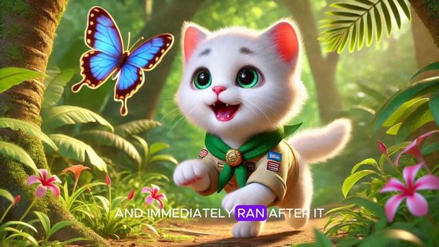 На котёнка напала обезьяна кинг-конг 😿 Котёнок-разведчик #catvideos #cats #cutecat #a