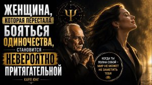 Женщина, которая перестала бояться одиночества, становится невероятно притягательной ｜ Карл Юнг