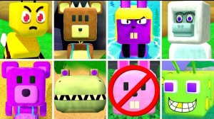 НОВЫЙ СКИН - ГОЛОВА РОЗОВОГО КРОЛИКА Super Bear Adventure/Приключения Супер Беар Адвенчер