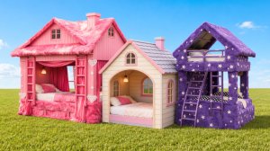 Я превратила крошечную каморку в роскошную тайную комнату! 🏠✨