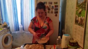 Пирог рыбный ,видео с архива
