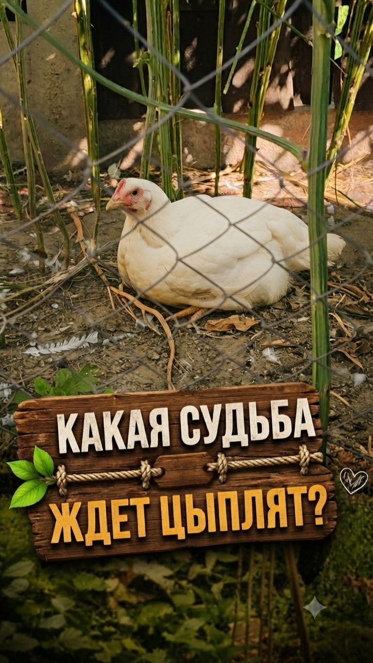 Какая судьба ждет цыплят? ✨🍽️