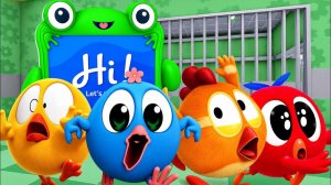 МЫ СБЕЖАЛИ ИЗ ТЮРЬМЫ ЛИЛИПАД РАН В ROBLOX #CHUKPA #CHICKY #PINGOOBIRD #POYO