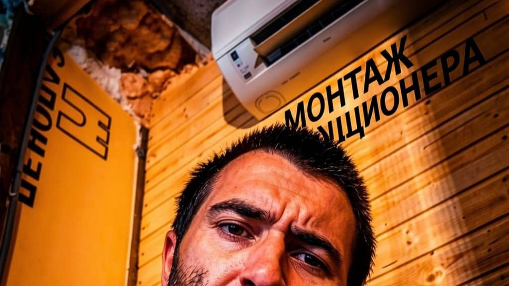 10. Ставим б/у кондиционер в б/у дом б/у руками