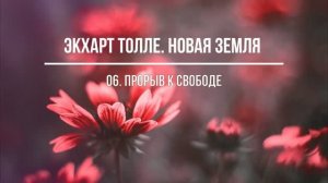 НОВАЯ ЗЕМЛЯ. Часть 6. Экхарт Толле. Аудиокнига. Живой голос