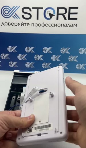 Замена аккумулятора в кассе Эвотор 7.2