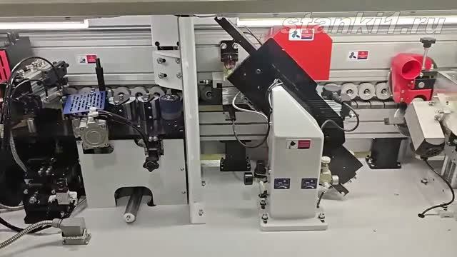 Автоматический кромкооблицовочный станок CIMTECH CIM750 для работы с клей-расплавами EVA или PUR