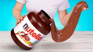 🍿 Огромный слайм, который выглядит как шоколадная паста «Нутелла»