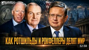 Как Ротшильды и Рокфеллеры делят мир