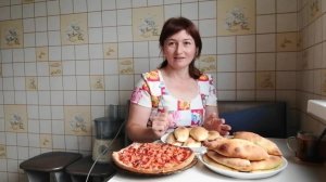 Пирожки с зелёным луком и яйцом
