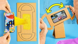 Картонные гаджеты Ни за что! Простые поделки из картона
