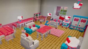 Minecraft x Hello Kitty and Friends Furniture Add-on