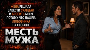 ЖЕНА РЕШИЛА ЗАВЕСТИ СКАНДАЛ И БРОСИТЬ МЕНЯ ТАК КАК НАШЛА ЛЮБОВНИКА НА СТОРОНЕ I МЕСТЬ МУЖА