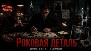 План, казавшийся идеальным, обернулся кошмаром в детективной аудиокниге «Роковая деталь»