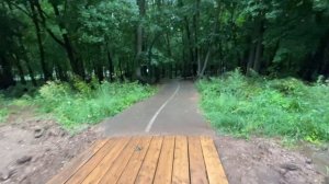 Тропа здоровья Воронки, прогулка под дождем  29-07-2026