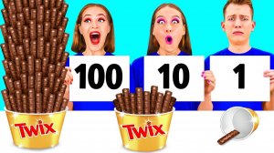 100 Слоев Еды Челлендж # Вкусные Рецепты