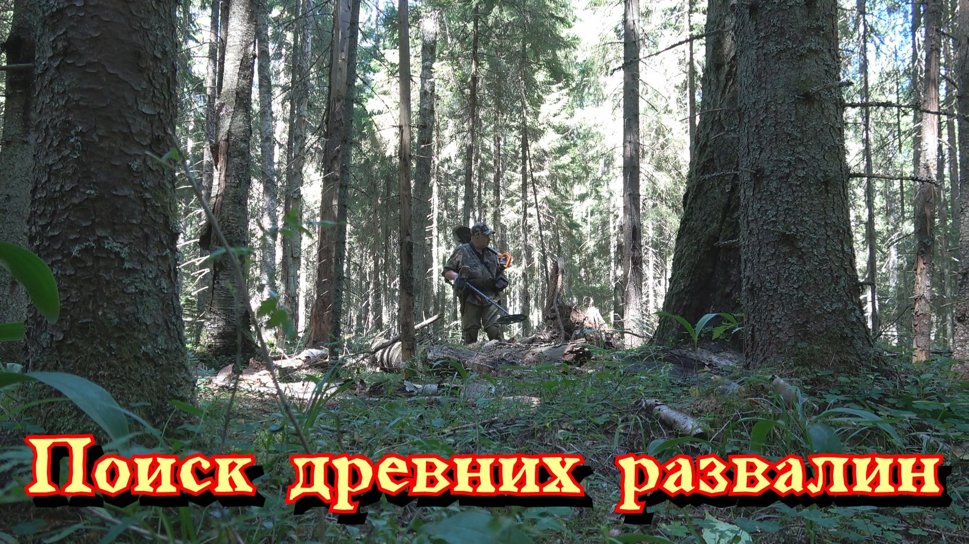 С навигатором в лесную глушь. Поиск древних построек