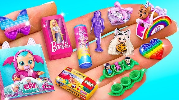 Миниатюрные игрушки для ЛОЛ Сюрприз - 30 идей