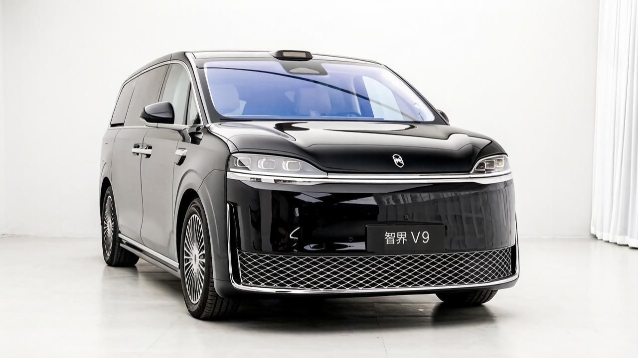 Luxeed V9 (Zhijie V9) от Chery и Huawei роскошный полноразмерный минивэн
