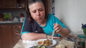 Мукбанг. Вкусно поела и поболтала.