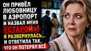 Истории из жизни | Муж унизил жену в аэропорту, но спустя день горько пожалел | Аудио рассказы
