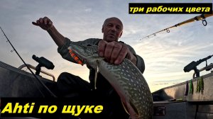 Luremax Ahti по щуке. Какой цвет выбрать. Особенности сезона 26.