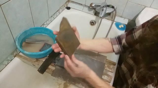Выравнивание заточных камней