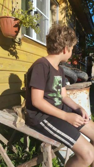 я увидел лёшу