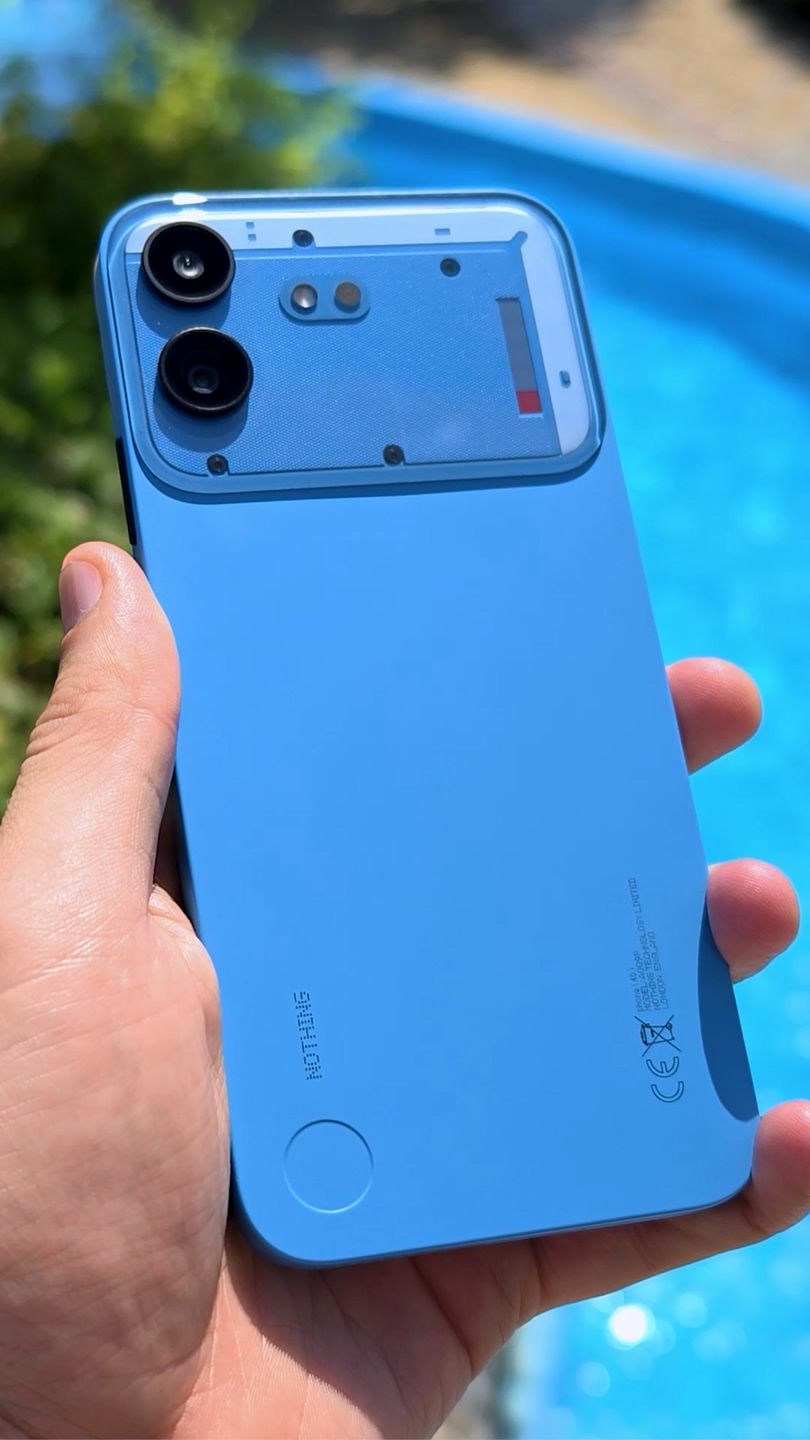 Синий Nothing Phone 4b - распаковал для вас по-братски