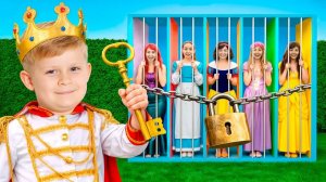 Принц Оливер спасает Диснеевских Принцесс