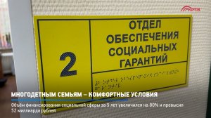 КРТВ. Многодетным семьям – комфортные условия