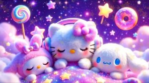 Колыбельная Hello Kitty  🌙 Укладываем малышей спать ⭐ Детские песенки