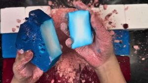 ASMR crush chalk 🇷🇺🇷🇺🇷🇺