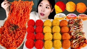 Мукбанг - курица и сырные закуски - яркий выпуск