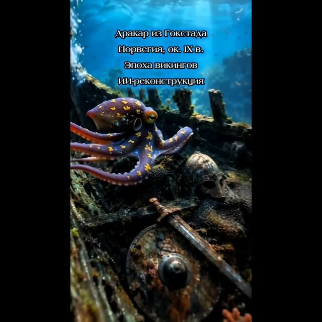 ОСЬМИНОГ 🐙 - ПУТЕШЕСТВЕННИК СКВОЗЬ МИФЫ И ЭПОХИ 🌟