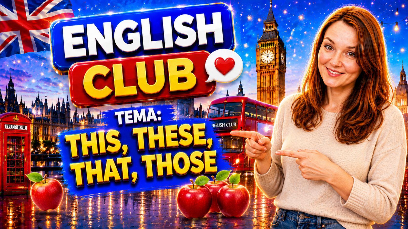 English Club. Английский с нуля. Английский для взрослых. Урок 33. This, These, That, Those