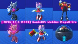 ROBLOX (#734; [INFINITE & MORE] SonicRP: Mobius MegaDrive | Infinite (Badge) + Modern Amy & Eggman!)
