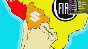 Самые популярные автомобильные бренды в каждой стране (карта 2026 года)