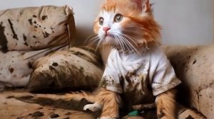 У КОТЕНКА В ЖИВОТКЕ ОГРОМНЫЕ ЧЕРВИ!🙀