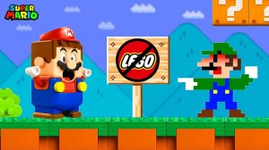 МАРИО И ЛУИДЖИ, НО LEGO SUPER MARIO ЗДЕСЬ ЗАПРЕЩЁН!