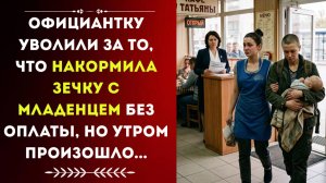 Официантку УВОЛИЛИ за то, что накормила ЗЕЧКУ с младенцем. Истории из жизни. Аудиорассказ.
