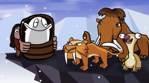 Анимация ЛЕДНИКОВЫЙ ПЕРИОД!!!